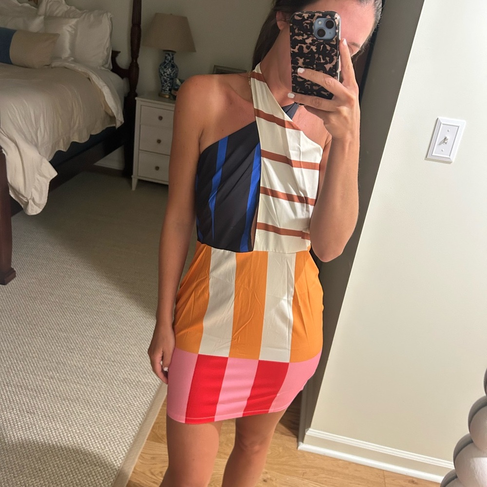 Colorful Mini Dress - VENETA DRESS